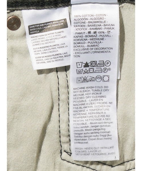 Levi's(リーバイス)の「Levi's/リーバイス 505(TM) ジーンズ レギュラーフィット(デニムパンツ・メンズ・ブラック・W28 L32/W29 L32/W30 L32/W31 L32/W32 L32/W33 L32/W34 L32/W36 L32)」の12枚目の写真