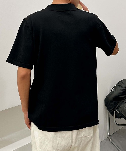 aimoha(アイモハ)の「【aimoha neo】Retro Edge Cuba Shirt (SS)(シャツ/ブラウス・メンズ・ブラック/ワインレッド・LARGE/X-LARGE/XX-LARGE/XXX-LARGE)」の16枚目の写真