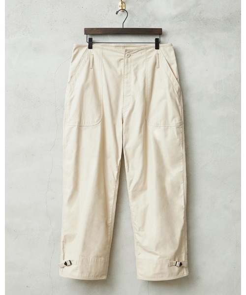 WAIPER.inc(ワイパーインク)の「WAIPER.inc 米軍 U.S.NAVY A-2 1レイヤー デッキパンツ【WP126】(カーゴパンツ・メンズ・オリーブ/ブラック/チャコールグレー/ライトグレー/ネイビー/ホワイト系その他・M/S/XXL/XL/L)」の2枚目の写真