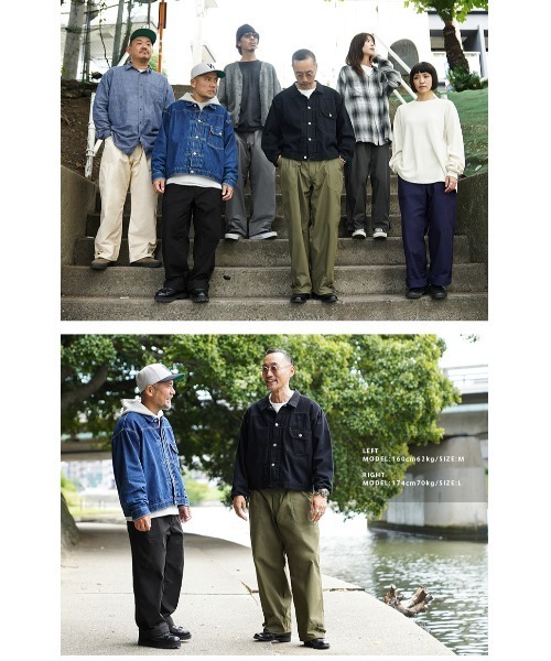 WAIPER.inc（ワイパーインク）の「WAIPER.inc 米軍 U.S.NAVY A-2 1レイヤー デッキパンツ【WP126】（カーゴパンツ・メンズ・オリーブ/ブラック・M/S/XXL/XL/L）」の17枚目の写真