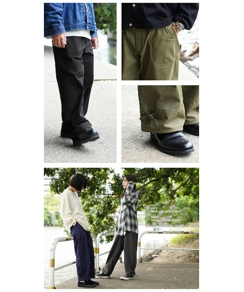 WAIPER.inc（ワイパーインク）の「WAIPER.inc 米軍 U.S.NAVY A-2 1レイヤー デッキパンツ【WP126】（カーゴパンツ・メンズ・オリーブ/ブラック・M/S/XXL/XL/L）」の18枚目の写真