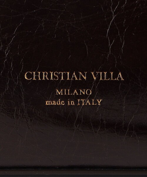 CHRISTIAN VILLA（クリスチャンヴィラ）の「＜CHRISTIAN VILLA＞ ワンショルダーバッグ（ショルダーバッグ・レディース・ブラック/ダークブラウン・FREE）」の4枚目の写真