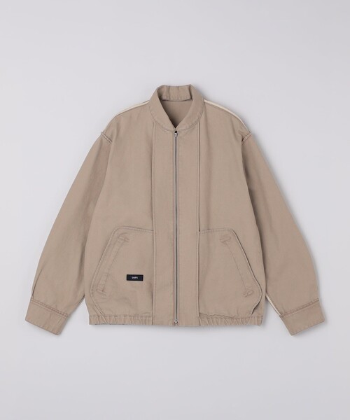 SHIPS(シップス)の「SHIPS: ストーン ウォッシュ コットン ブルゾン (セットアップ対応)(ブルゾン・メンズ・ベージュ/ネイビー/ダークグレー・SMALL/MEDIUM/LARGE/X-LARGE)」の17枚目の写真