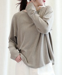 ヘンリーネック長袖Tシャツ