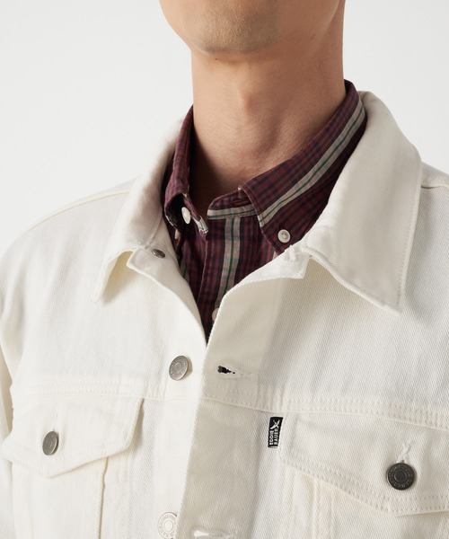 Eddie Bauer（エディーバウアー）の「デニム トラッカージャケット（デニムジャケット・メンズ・ブラック/ブルー/オフホワイト・XXL/XL/M/L）」の16枚目の写真