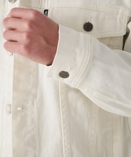 Eddie Bauer（エディーバウアー）の「デニム トラッカージャケット（デニムジャケット・メンズ・ブラック/ブルー/オフホワイト・XXL/XL/M/L）」の21枚目の写真