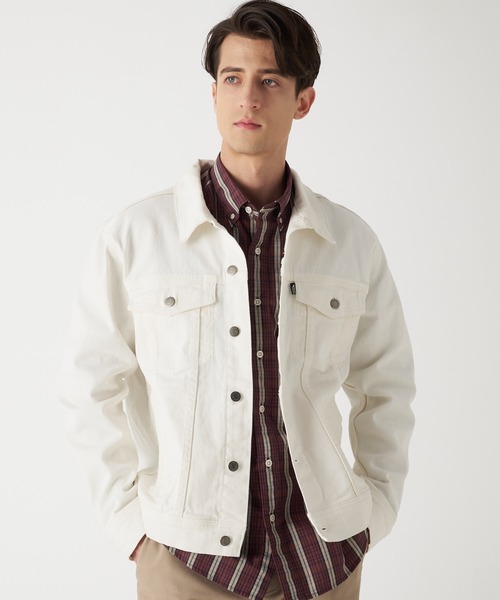 Eddie Bauer（エディーバウアー）の「デニム トラッカージャケット（デニムジャケット・メンズ・ブラック/ブルー/オフホワイト・XXL/XL/M/L）」の13枚目の写真