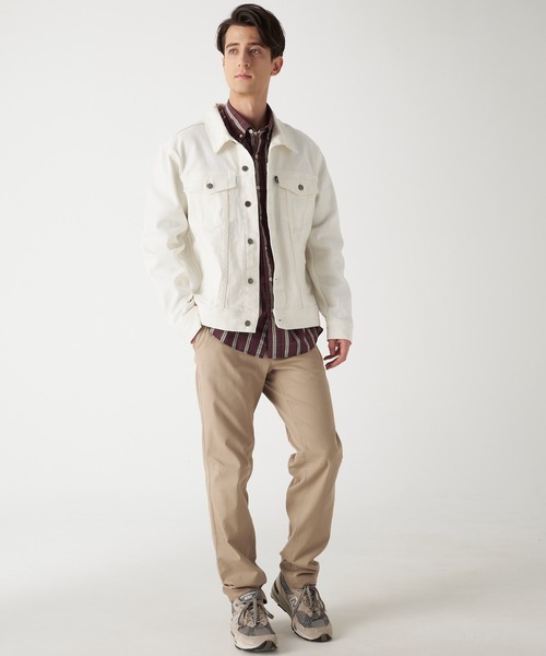 Eddie Bauer（エディーバウアー）の「デニム トラッカージャケット（デニムジャケット・メンズ・ブラック/ブルー/オフホワイト・XXL/XL/M/L）」の5枚目の写真