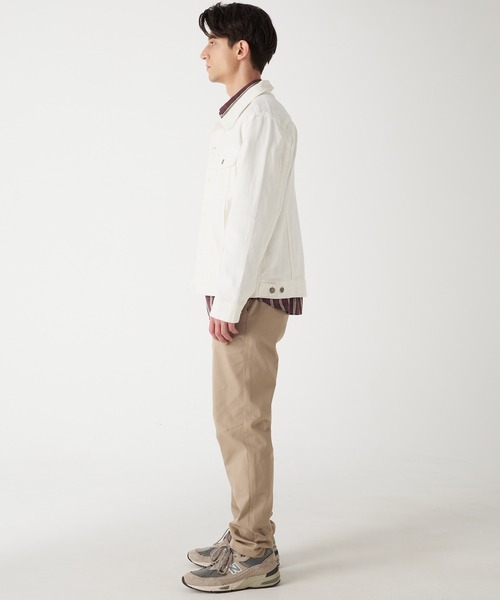 Eddie Bauer（エディーバウアー）の「デニム トラッカージャケット（デニムジャケット・メンズ・ブラック/ブルー/オフホワイト・XXL/XL/M/L）」の6枚目の写真