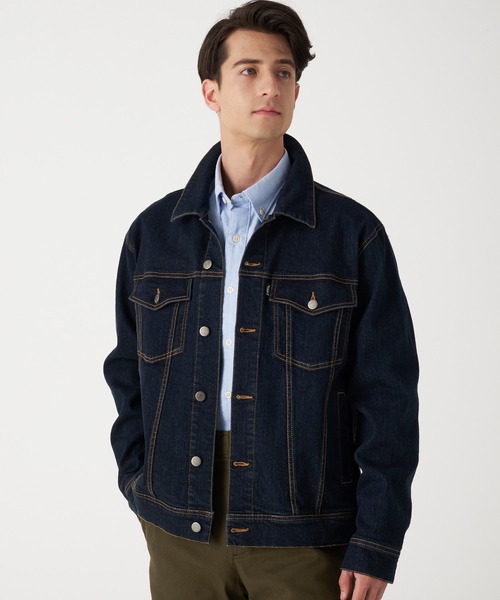 人気 ブランド 服をチェック - 最新トレンドファッション セール】デニム トラッカージャケット（デニムジャケット ジャケット・アウター