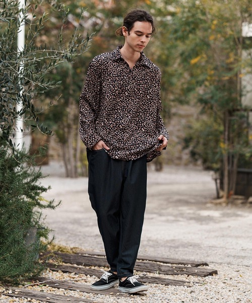 CAMBIO（カンビオ）の「mp13280-Deformed Silhouette Stretch Ripstop Like Denim Pants デニムパンツ（デニムパンツ・メンズ・ネイビー/サックスブルー/ブルー・S/M/L）」の9枚目の写真