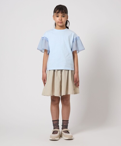 green label relaxing(グリーンレーベルリラクシング)の「【スタメンシリーズ】シャカシャカ キュロット / キッズ 100cm-160cm(その他パンツ・キッズ・ネイビー/ライトブルー/ベージュ・160cm/120cm/100cm/110cm/140cm/130cm/150cm)」の21枚目の写真