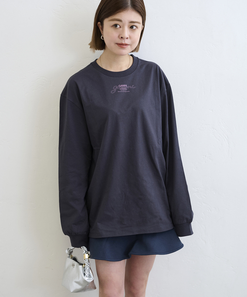 GANNI ガニー　tee GANNI ガニー 半袖 Tシャツ Future Heavy Cocktail Cherry Drop