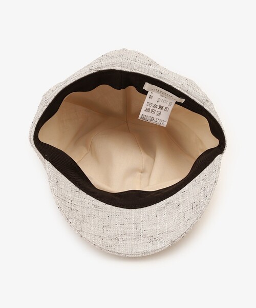 Afternoon Tea（アフタヌーンティー）の「UVキャスケット（キャスケット・レディース・ライトグレー/ブラック・ONE SIZE）」の4枚目の写真