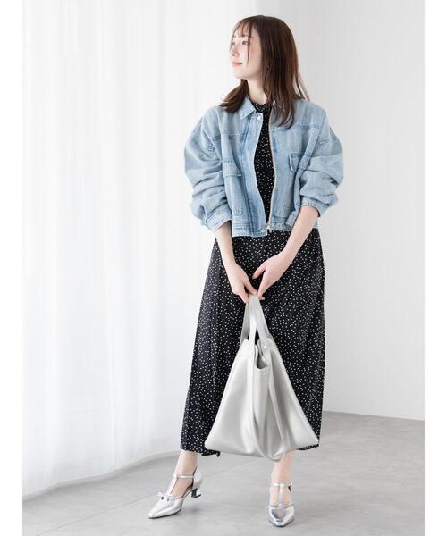 Te chichi TERRASSE（テチチテラス）の「2WAYトートバッグ《2025spring catalog item》（ハンドバッグ・レディース・シルバー/ブラック/ベージュ・F）」の4枚目の写真