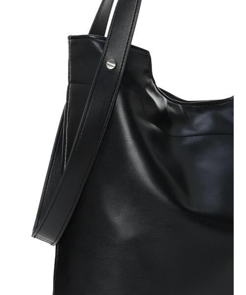 Te chichi TERRASSE（テチチテラス）の「2WAYトートバッグ《2025spring catalog item》（ハンドバッグ・レディース・シルバー/ブラック/ベージュ・F）」の14枚目の写真