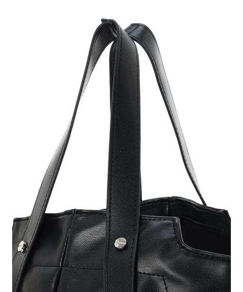 Te chichi TERRASSE（テチチテラス）の「2WAYトートバッグ《2025spring catalog item》（ハンドバッグ・レディース・シルバー/ブラック/ベージュ・F）」の16枚目の写真