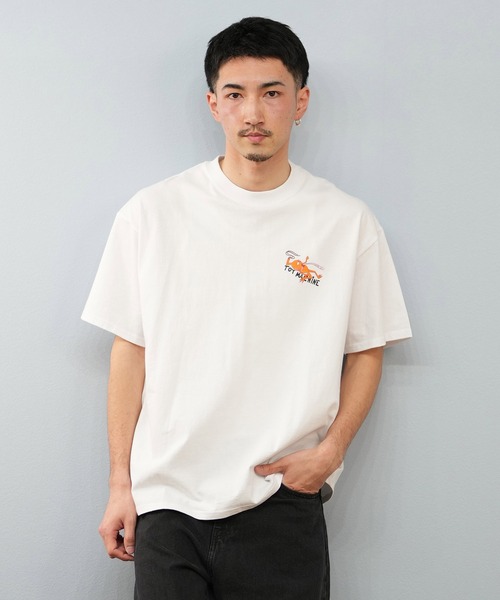 TOY　MACHINE（トイ　マシーン）の「【ムラサキスポーツ限定】TOY MACHINE/トイマシーン 半袖Tシャツ ビッグシルエット バックプリント Tシャツ MTMSFST9（Tシャツ/カットソー・メンズ・ホワイト/ブラック・M/XL/L）」の3枚目の写真