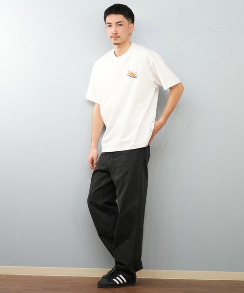 TOY　MACHINE（トイ　マシーン）の「【ムラサキスポーツ限定】TOY MACHINE/トイマシーン 半袖Tシャツ ビッグシルエット バックプリント Tシャツ MTMSFST9（Tシャツ/カットソー・メンズ・ホワイト/ブラック・M/XL/L）」の5枚目の写真