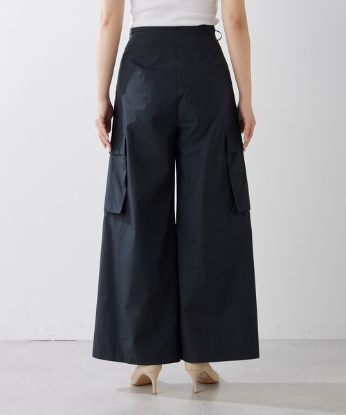 Whim Gazette（ウィムガゼット）の「タイプライターパンツ（カーゴパンツ・レディース・オフホワイト/ブラック/ベビーピンク・36/38）」の15枚目の写真