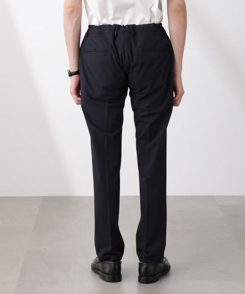 NANO universe(ナノユニバース)の「「N TROUSERS BASIC」トロピカルストレッチパンツ(スラックス・メンズ・ダークネイビー/チャコール・L/M/S)」の16枚目の写真