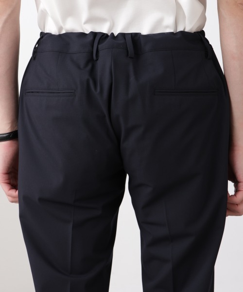 NANO universe(ナノユニバース)の「「N TROUSERS BASIC」トロピカルストレッチパンツ(スラックス・メンズ・ダークネイビー/チャコール・L/M/S)」の19枚目の写真