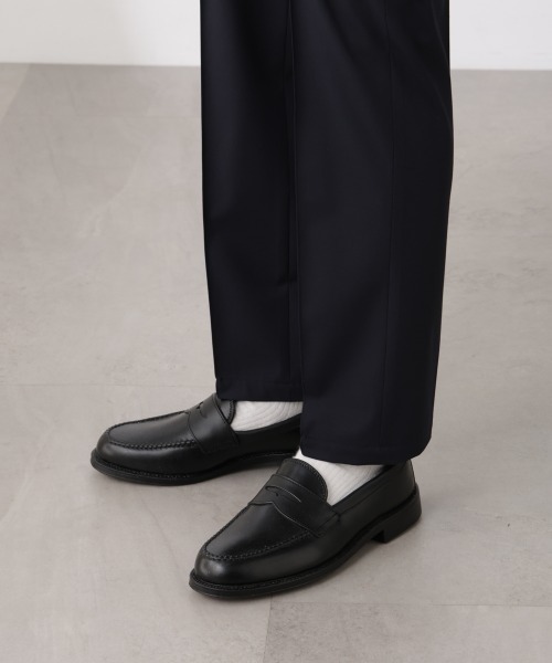 NANO universe(ナノユニバース)の「「N TROUSERS BASIC」トロピカルストレッチパンツ(スラックス・メンズ・ダークネイビー/チャコール・L/M/S)」の20枚目の写真