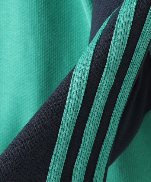 adidas(アディダス)の「ADIDAS / アディダス ORI JERSEY(Tシャツ/カットソー・メンズ・グリーン/アイボリー・MEDIUM/LARGE)」の9枚目の写真