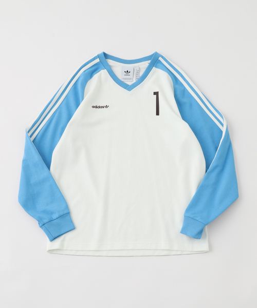 adidas(アディダス)の「ADIDAS / アディダス ORI JERSEY(Tシャツ/カットソー・メンズ・グリーン/アイボリー・MEDIUM/LARGE)」の14枚目の写真