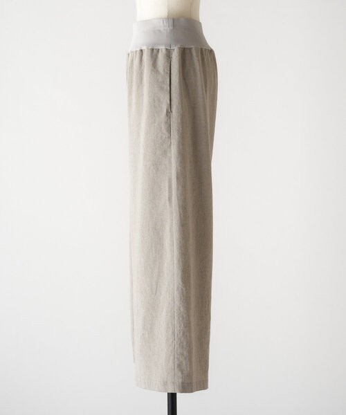BEARDSLEY ウエストリブリネンパンツ 25SS新品 セール】ウエストリブリネンパンツ（その他パンツ）｜BEARDSLEY