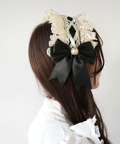 ペットアポルテ　petaportre　スイーツドレス　XS　ヘアアクセ付き ANEMONE】ビーズフラワーバインヘッドドレス｜アネモネ