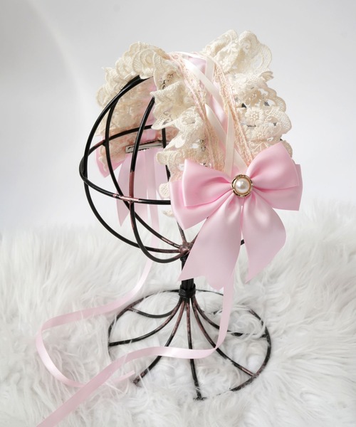 ゆるりさま♡専用ページ ヘッドドレス レースのヘッドドレスでおめかししたうさちゃん🎀 今回のヘッド