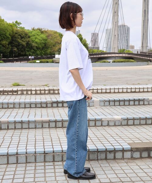 FFEIN(フェイン)の「【FFEIN(フェイン)】フォトプリントショート丈Tシャツ / Tシャツ 短丈 クルーネック 半袖 ショート丈(Tシャツ/カットソー・メンズ・アッシュグレー/チャコール/ホワイト・LARGE/MEDIUM/SMALL)」の8枚目の写真
