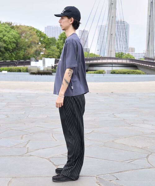 FFEIN(フェイン)の「【FFEIN(フェイン)】フォトプリントショート丈Tシャツ / Tシャツ 短丈 クルーネック 半袖 ショート丈(Tシャツ/カットソー・メンズ・アッシュグレー/チャコール/ホワイト・LARGE/MEDIUM/SMALL)」の20枚目の写真