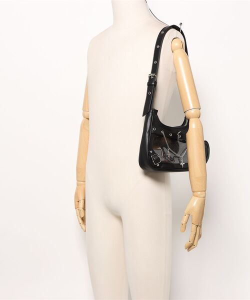 UP START（アップスタート）の「【LAMPOON】痛ハンドバッグ（ハンドバッグ・レディース・シルバー/ブラック・FREE）」の14枚目の写真