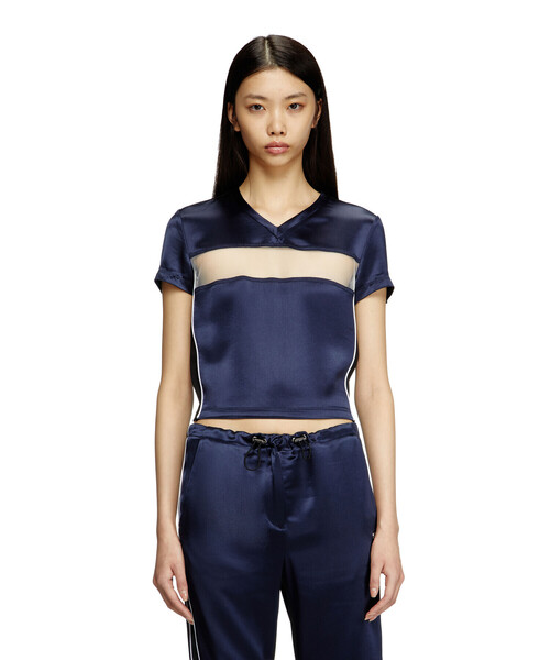 diesel  Tシャツ　ウィメンズ　　　　　　　　元値39600円 DIESEL｜ウィメンズ Tシャツ T-UNCUTIES-LONG-R14 | Rakuten
