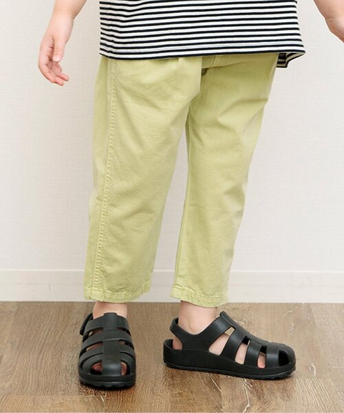 BREEZE(ブリーズ)の「製品染タックパンツ(その他パンツ・キッズ・オレンジ/パープル/チャコール/キナリ/ライム・80/90/100/110/120/130/140/150)」の4枚目の写真