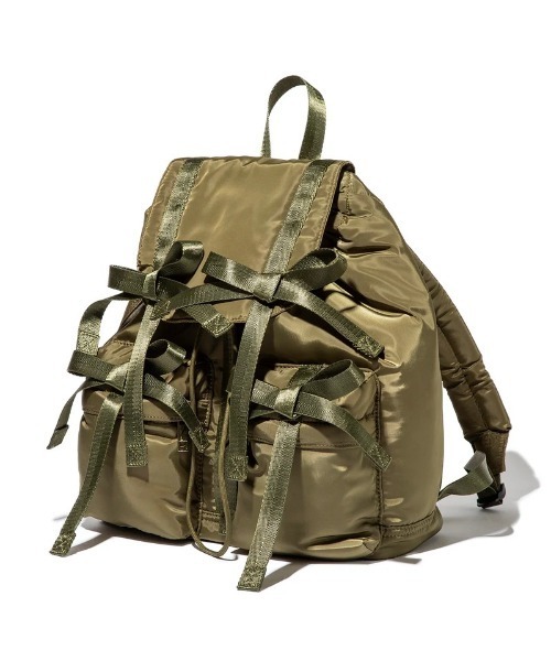 Kinetics（キネティクス）の「Casselini Ribbon Backpack（キャセリーニ リボンバックパック）（バックパック/リュック・メンズ・ベージュ/ブラック/カーキ・FREE）」の3枚目の写真