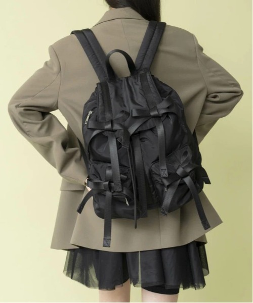 Kinetics（キネティクス）の「Casselini Ribbon Backpack（キャセリーニ リボンバックパック）（バックパック/リュック・メンズ・ベージュ/ブラック/カーキ・FREE）」の12枚目の写真