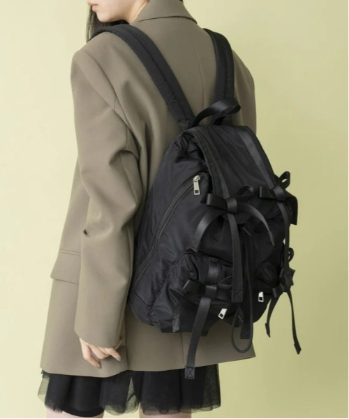 Kinetics（キネティクス）の「Casselini Ribbon Backpack（キャセリーニ リボンバックパック）（バックパック/リュック・メンズ・ベージュ/ブラック/カーキ・FREE）」の13枚目の写真
