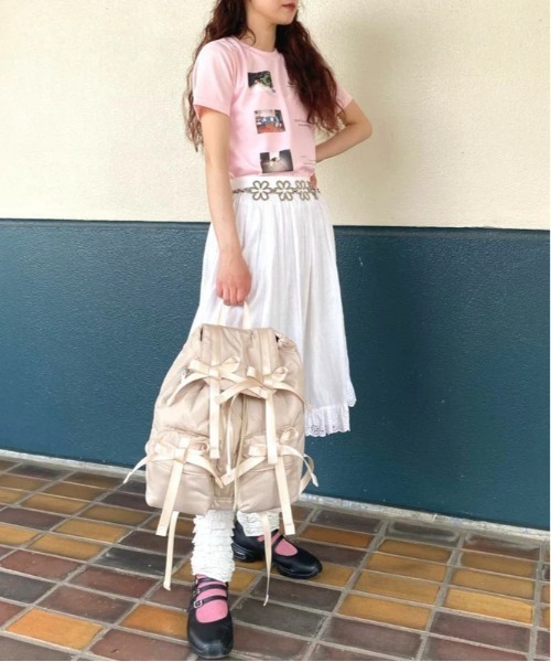 Kinetics（キネティクス）の「Casselini Ribbon Backpack（キャセリーニ リボンバックパック）（バックパック/リュック・メンズ・ベージュ/ブラック/カーキ・FREE）」の21枚目の写真