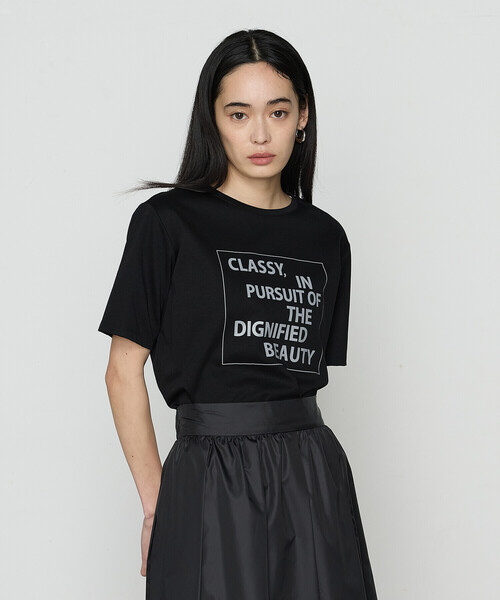 COMME CA（コムサ）の「スーピマコットンロイヤルクール プルオーバー（Tシャツ/カットソー・レディース・ホワイト/ブラック/サックスブルー/ネイビー・11号/9号）」の14枚目の写真