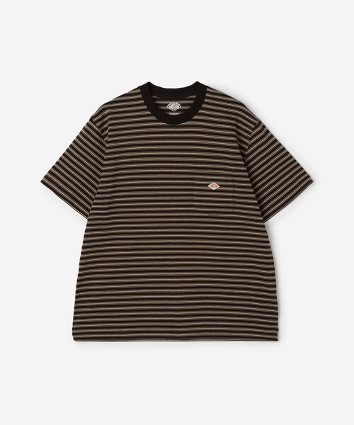 DANTON（ダントン）の「DANTON | ポケットTシャツ STRIPE WOMEN（T