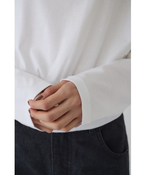 RIM.ARK（リムアーク）の「Sleeve tuck cut tops スリーブタック