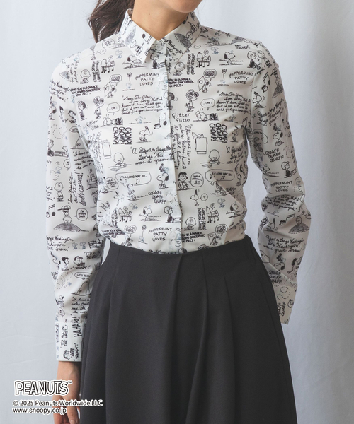 セール】【NARACAMICIE】エンブロイダリー刺繍シャツ（シャツ