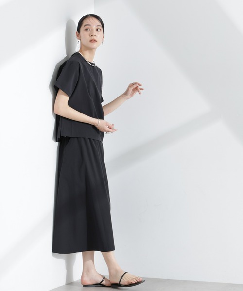THOUSAND MILE(サウザンドマイル)の「THOUSAND MILE/ショートスリーブTシャツ スカートセット(ワンピース・レディース・ブルー/ブラック/チャコール・FREE)」の17枚目の写真