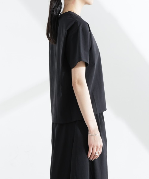 THOUSAND MILE(サウザンドマイル)の「THOUSAND MILE/ショートスリーブTシャツ スカートセット(ワンピース・レディース・ブルー/ブラック/チャコール・FREE)」の19枚目の写真