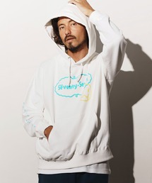 mpa3773-middle onz over size sweat P-O hoodie（77delicious) パーカー
