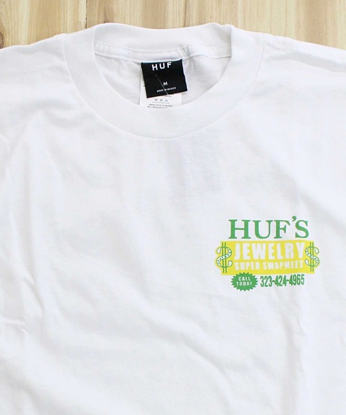 HUF ハフ ジュエリー ロングスリーブ バックプリント Tシャツ トップイズム TopIsm HUF ハフ ジュエリーロングスリーブバック