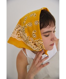 un/neu（アンノイ）の「ペイズリー柄バンダナ（バンダナ/スカーフ）」